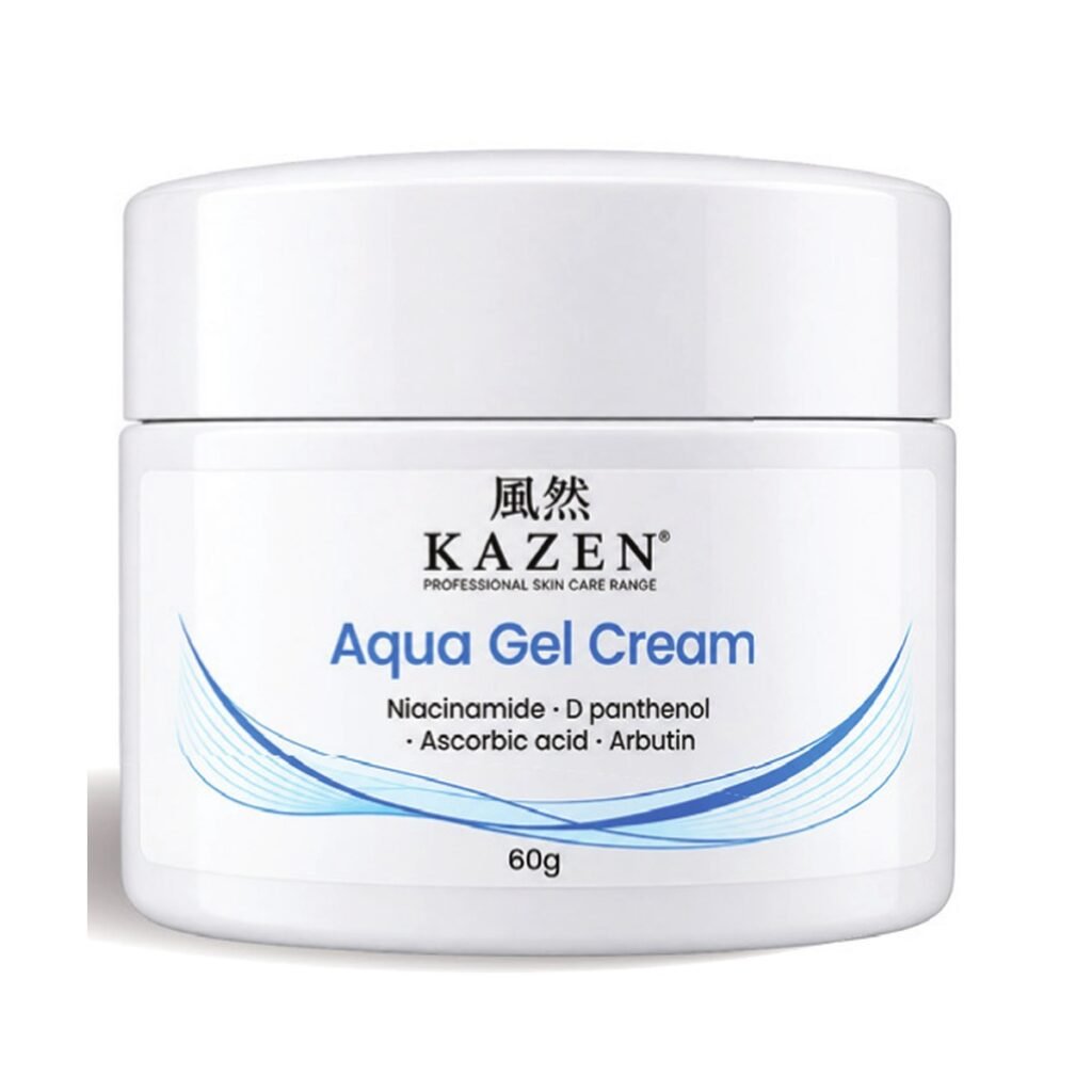 Aqua Gel Cream lightweight gel moisturiser, 60g, by KAZEN