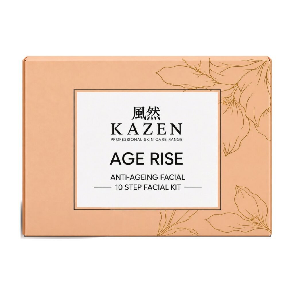 KAZEN Age Rise 10-step professional facial kit