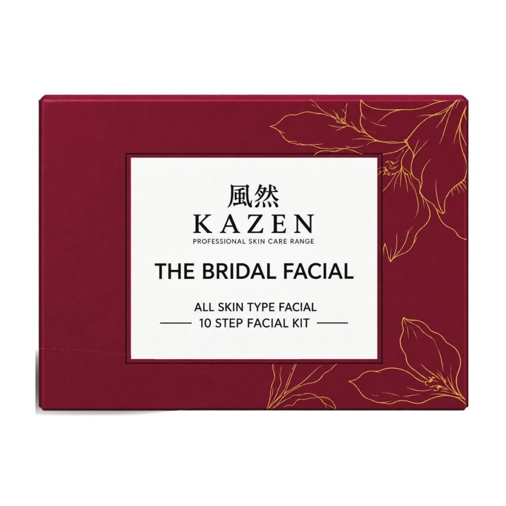 KAZEN The Bridal Facial 10-step professional facial kit