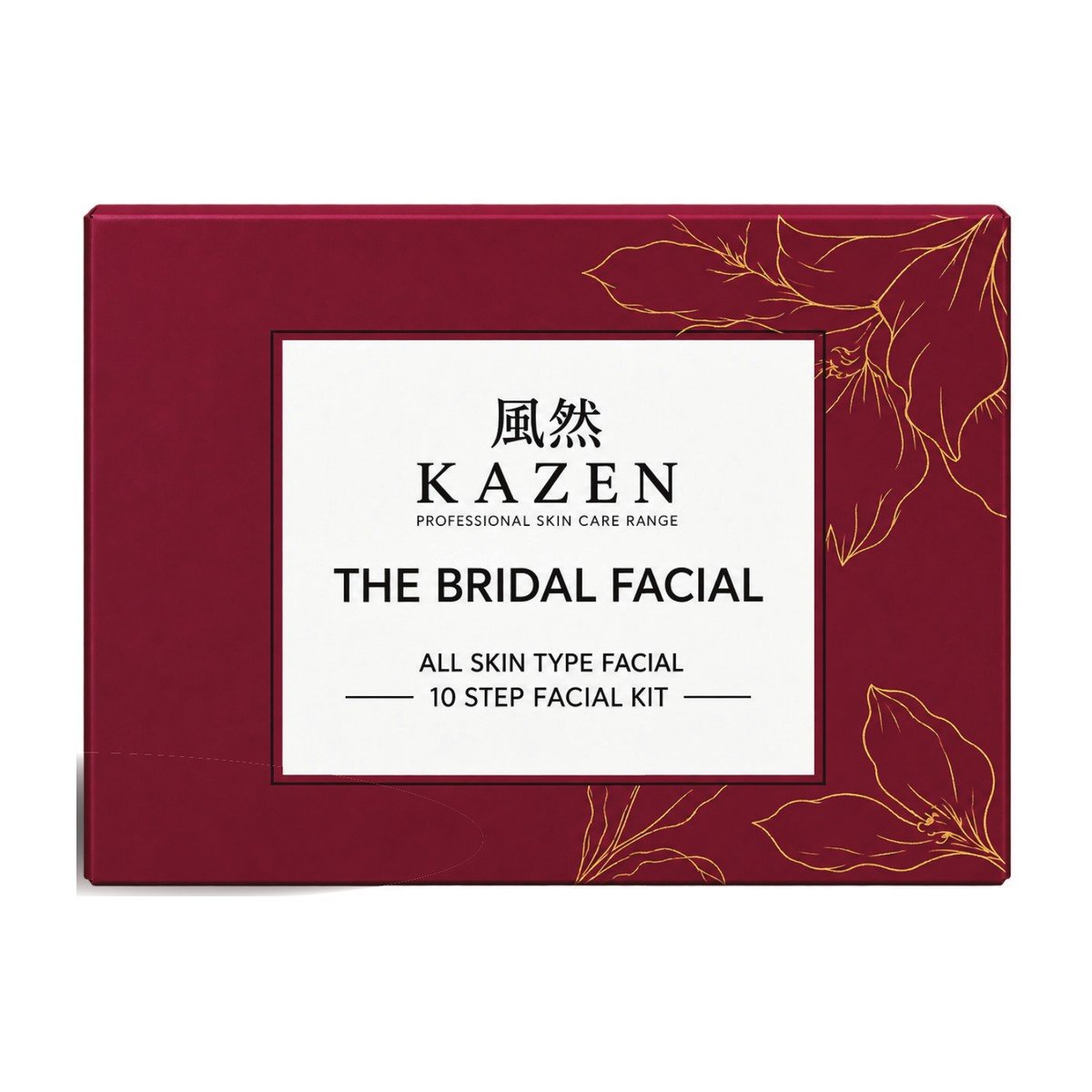 KAZEN The Bridal Facial 10 step facial kit
