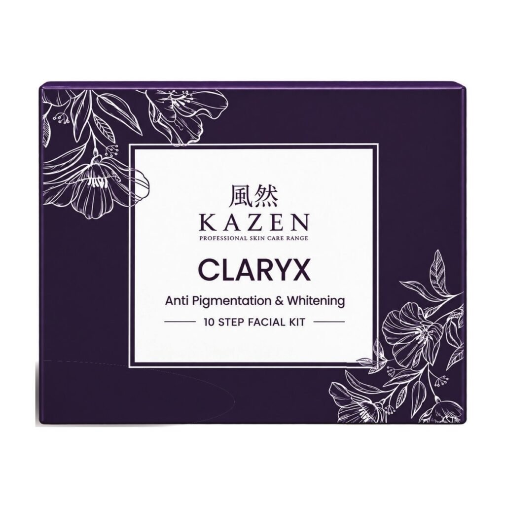 KAZEN Claryx 10-step professional facial kit