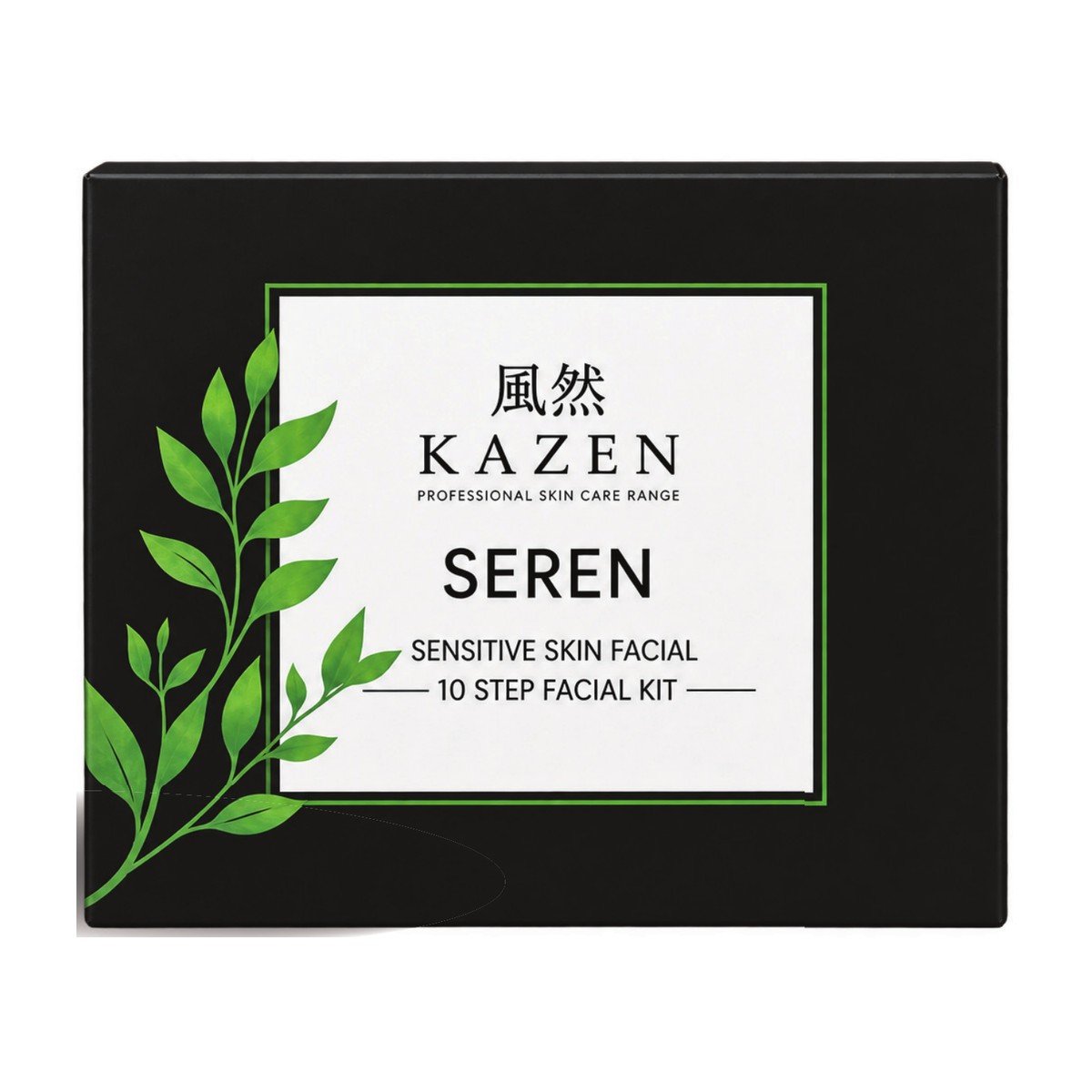 KAZEN Seren 10 step facial kit